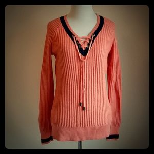 Venus Sweater Lace V-Neck Medium